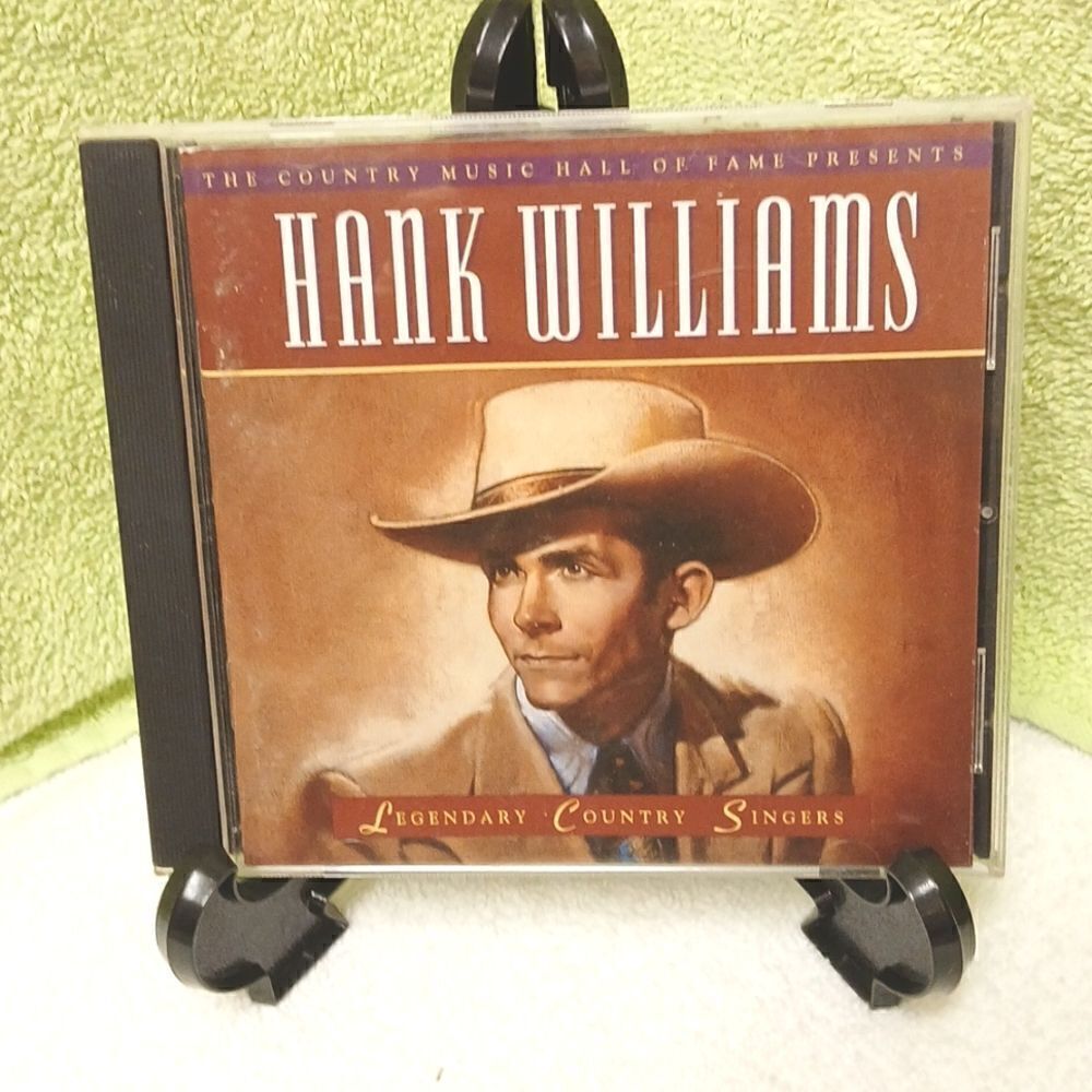 Hank Williams Legendary Country Singer Music Cd